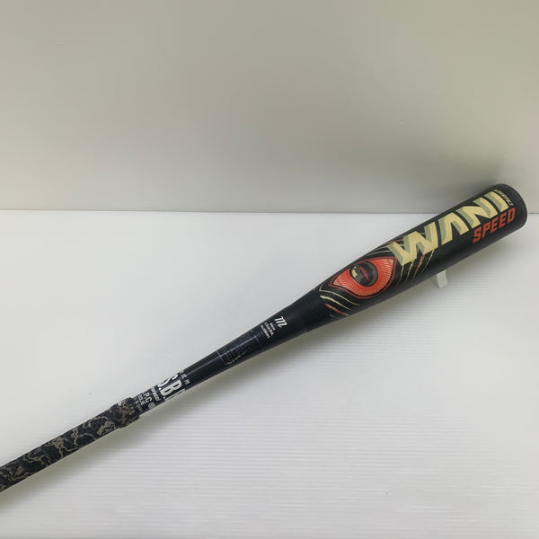 マルーチ marucci ワニクラッシャースピード 軟式 大人 一般 FRP製バット MJJSBBWS ミドルバランス 中古 ケース付き 野球 8127