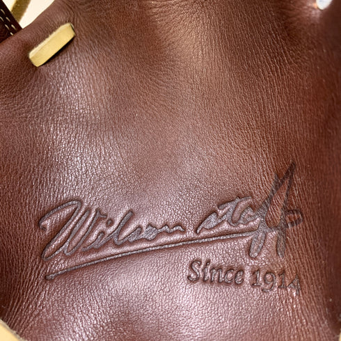 ウィルソン Wilson ウィルソンスタッフ 硬式 大人 一般 外野手用 グローブ グラブ 右投げ 中古品 野球 7566