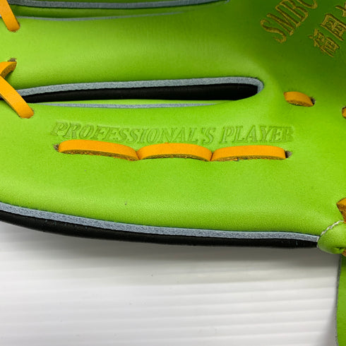 ハイゴールド HI-GOLD SMBC日本シリーズ2015 始球式用記念NPBグラブ グローブ 福岡ヤフオク!ドーム 投手用 グローブ ピッチャー グラブ 左投げ LOT-10 中古品 グローブ袋付き 野球 7391