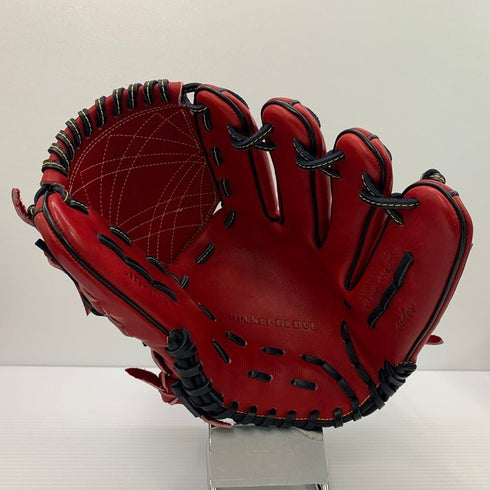 中古品 ジュンケイグラブ JUNKEI-GLOVE 硬式 オールラウンド用オーダーグローブ JG-113 刺繍入り 4465