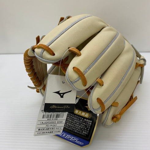 ミズノ MIZUNO ミズノプロ 軟式 大人 一般 内野手用 グローブ グラブ 右投げ 1AJGR3003 タグ付き 箱・グローブ袋付き 野球 5943