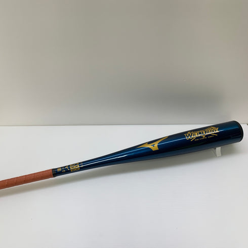 ミズノ MIZUNO WILLDRIVE 軟式 大人 一般 金属製バット 1CJMR171 ミドルバランス 中古 野球 7849