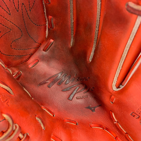 ミズノ MIZUNO ミズノプロ 軟式 大人 一般 投手用 グローブ ピッチャー グラブ 右投げ 1AJGR24201 中古品 グローブ袋付き 野球 7253