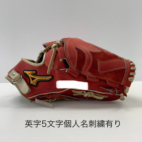ミズノ MIZUNO ミズノプロ 硬式 大人 一般 投手用 グローブ ピッチャー グラブ 右投げ オーダー HAGAJAPAN 中古品 野球 5964