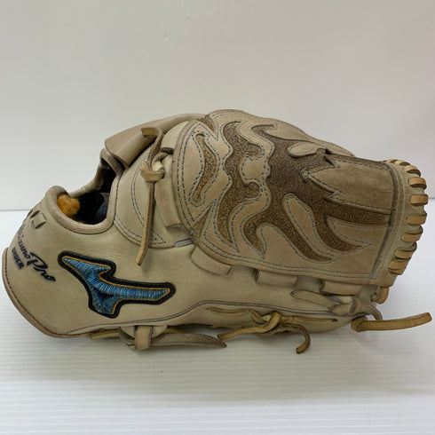 ミズノ MIZUNO ミズノプロ HAGAJAPAN 硬式 大人 一般 投手用 グローブ ピッチャー グラブ 右投げ オーダー 中古品 野球 7952