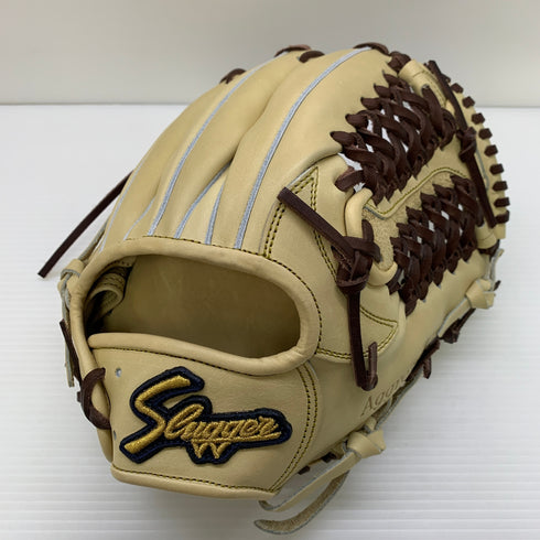 久保田スラッガー KUBOTA SLUGGER 硬式 大人 一般 内野手用 グローブ グラブ 右投げ KSG-M00 中古品 野球 6085