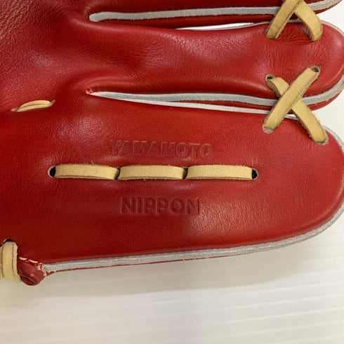 YGS 山本グラブスタジオ 硬式 大人 一般 内野手用 グローブ グラブ 右投げ H6 中古品 グローブ袋付き 野球 7707