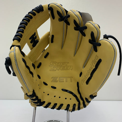 ゼット ZETT ソフトステア 少年軟式 子ども オールラウンド グローブ グラブ 右投げ BJGB74530F タグ付き 野球 7442