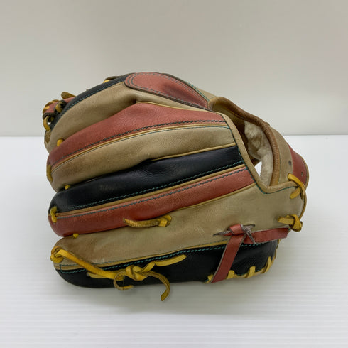 ゼット ZETT プロステイタス PROSTATUS 軟式 大人 一般 内野手用 グローブ グラブ 右投げ オーダー 中古品 野球 9206