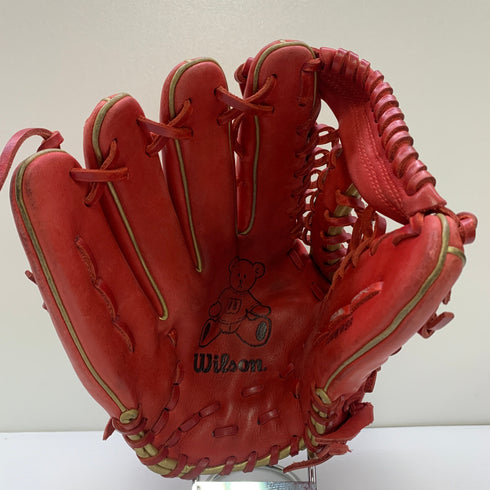 ウィルソン Wilson RBMWWBR 硬式 大人 一般 外野手用 グローブ グラブ 左投げ 中古品 野球 9895