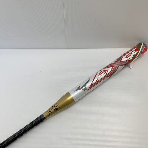 ミズノ MIZUNO AX4 少年ソフトボール用 子ども FRP製バット 1CJFS62480 ミドルバランス ケース付き 7503