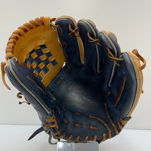 ミズノ MIZUNO ミズノプロ 硬式 大人 一般 内野手用 グローブ グラブ 右投げ 中古品 野球 6560