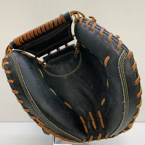 ミズノ MIZUNO ミズノプロ 軟式 大人 一般 キャッチャーミット 捕手 グローブ グラブ 右投げ 中古品 グローブ袋付き 野球 7000