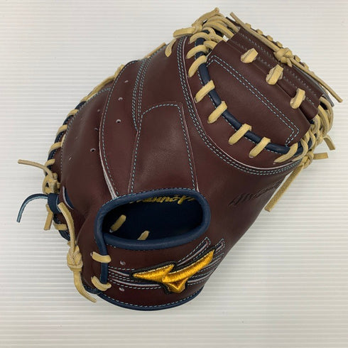 中古品 ミズノ MIZUNO ミズノプロ オーダー軟式 キャッチャーミット HAGA 會澤モデル 4883