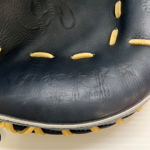 ハタケヤマ HATAKEYAMA 心 WN-25M9 軟式 大人 一般 キャッチャーミット 捕手 グローブ グラブ 右投げ 中古品 グローブ袋付き 野球 9076