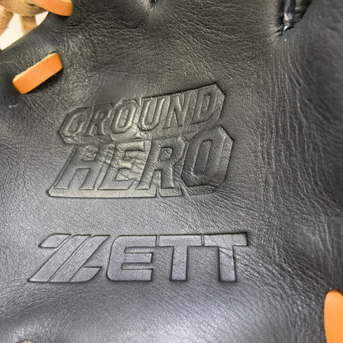 ゼット ZETT GROUND HERO 少年軟式 子ども オールラウンド グローブ グラブ 右投げ BJG762640 タグ付き 野球 8084