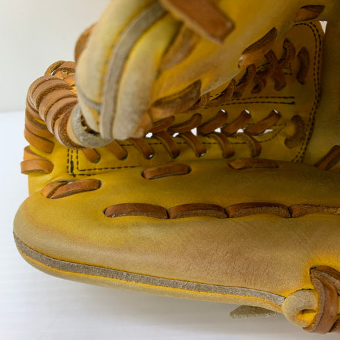 ローリングス Rawlings 軟式 大人 一般 内野手用 グローブ グラブ 右投げ 中古品 グローブ袋付き 野球 9386