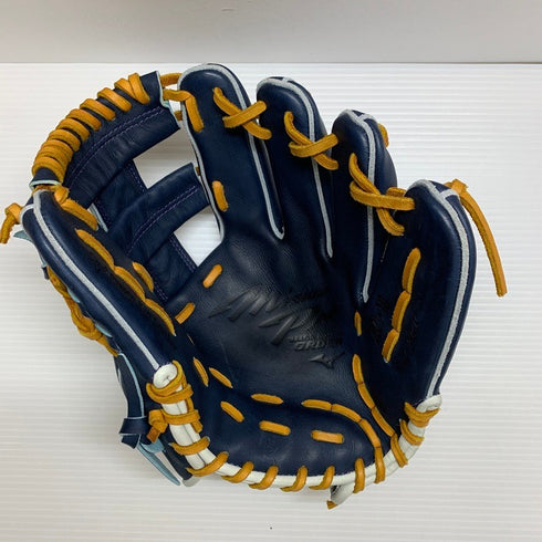 中古品 ミズノ MIZUNO ミズノプロ オーダー 硬式 内野手用グローブ 刺繍有り 4621