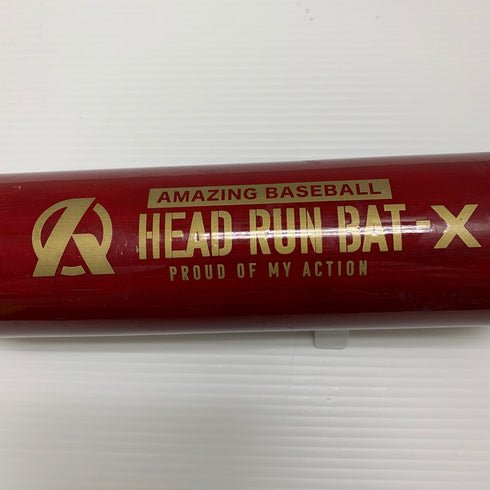 ヘッドランバット X HEAD RUN BAT X ミノルマン トレーニング用 練習 木製バット Amazing 野球 7399