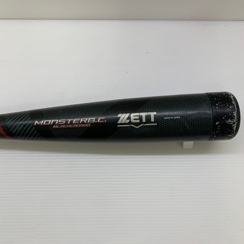 ゼット ZETT ブラックキャノンモンスターBC 少年軟式 子ども FRP製バット 中古 野球 8026