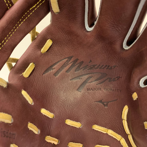 ミズノ MIZUNO ミズノプロ mizunopro HAGAJAPAN 1AJGH33203 硬式 大人 一般 内野手用 グローブ グラブ 右投げ 中古品 グローブ袋付き 野球 8445