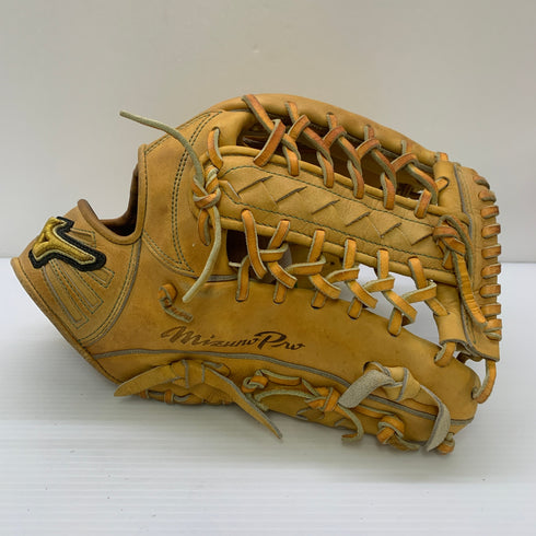 ミズノ MIZUNO ミズノプロ mizunopro 1AJGH15007 硬式 大人 一般 外野手用 グローブ グラブ 右投げ 中古品 グローブ袋付き 野球 9293