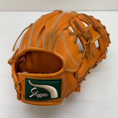 久保田スラッガー KUBOTA SLUGGER 軟式 大人 一般 内野手用 グローブ グラブ 右投げ KSN-23MS 中古品 野球 7272