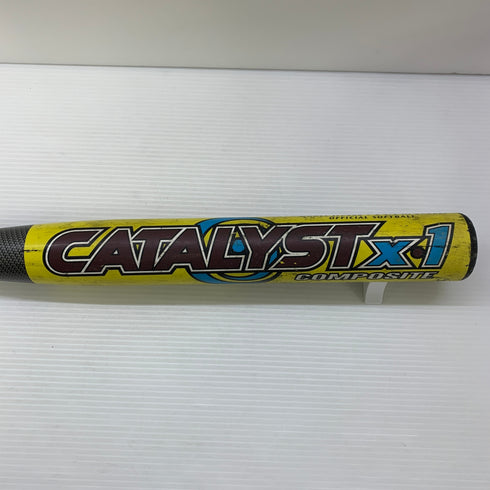 ルイスビルスラッガー Louisville Slugger カタリストX1 ソフトボール用 大人 一般 FRP製バット JFP008 中古 野球 7776