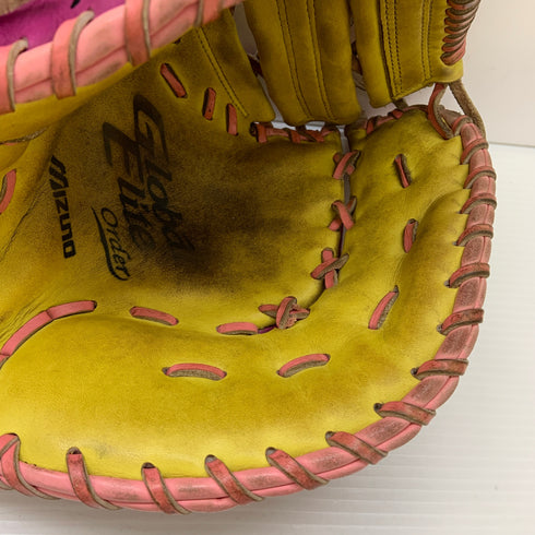 ミズノ MIZUNO グローバルエリート オーダー 軟式 大人 一般 ファーストミット 一塁手 グローブ グラブ 右投げ 中古品 野球 7238