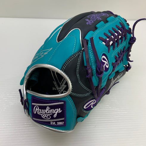 ローリングス Rawlings ハイパーテック GR4HTCN55W 軟式 大人 一般 オールラウンド グローブ グラブ 右投げ 中古品 野球 9257