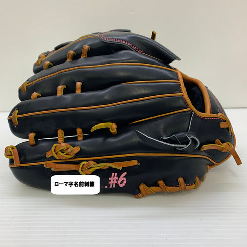 リュウ RYU 硬式 大人 一般 投手用 グローブ ピッチャー グラブ 右投げ 中古品 箱・グローブ袋付き 野球 7876