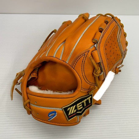 中古品 ゼット ZETT プロステイタス 硬式 内野手用オーダーグローブ 源田型 刺繍有り 4905