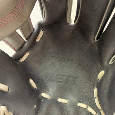 ゼット ZETT プロステイタス PROSTATUS 軟式 大人 一般 外野手用 グローブ グラブ 右投げ オーダー 中古品 グローブ袋付き 野球 9578