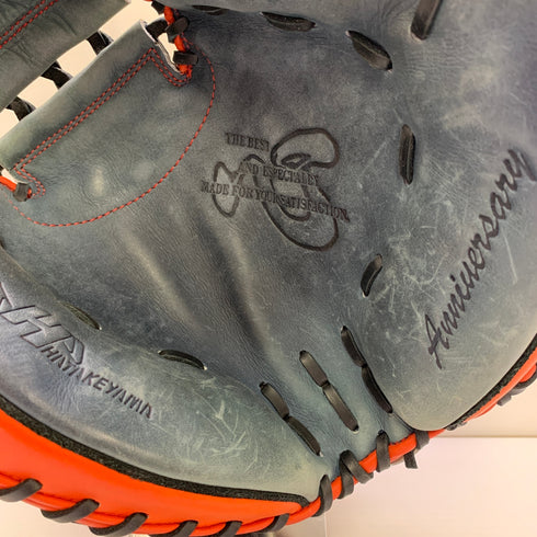 ハタケヤマ HATAKEYAMA PRO-M08 軟式 大人 一般 キャッチャーミット 捕手 グローブ グラブ 右投げ 中古品 野球 1396
