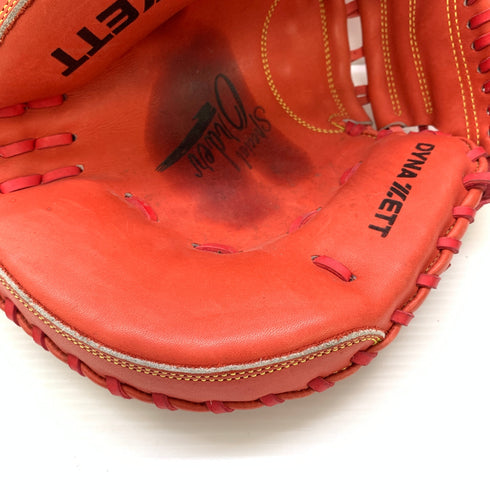 ゼット ZETT 軟式 大人 一般 キャッチャーミット 捕手 グローブ グラブ 右投げ オーダー 中古品 野球 9707