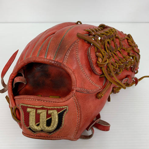 ウィルソン Wilson ウィルソンスタッフ 硬式 大人 一般 内野手用 グローブ グラブ 右投げ 中古品 野球 6858