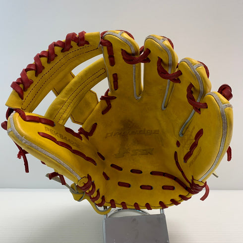 エスエスケイ SSK プロエッジ 硬式 大人 一般 内野手用 グローブ グラブ 右投げ PEK84423F 中古品 グローブ袋付き 野球 6439