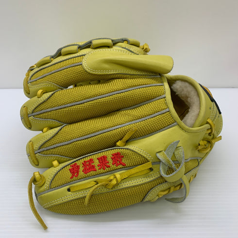 ミズノ MIZUNO ミズノプロ mizunopro 硬式 大人 一般 内野手用 グローブ グラブ 右投げ オーダー 中古品 野球 9282