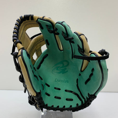 ドナイヤ Donaiya DA2024 軟式 大人 一般 内野手用 グローブ グラブ 右投げ 中古品 グローブ袋付き 野球 8098