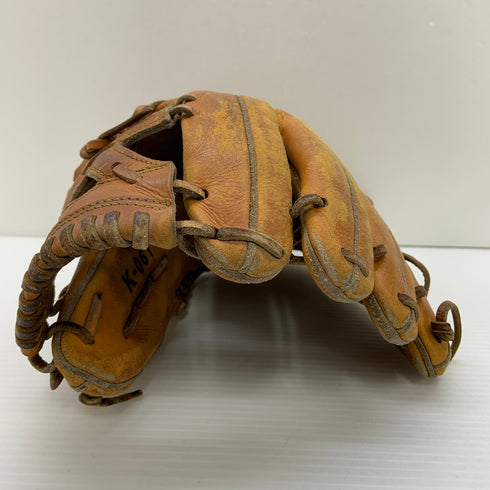 ハタケヤマ HATAKEYAMA 硬式 大人 一般 内野手用 グローブ グラブ 右投げ K-06Y 中古品 野球 7916