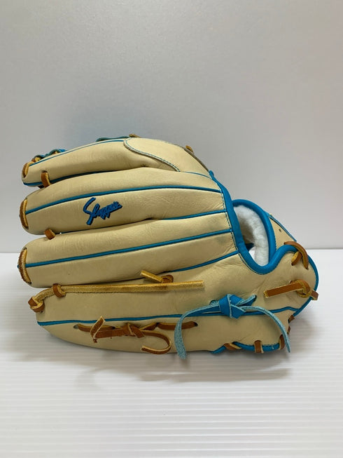 中古品 久保田スラッガー KUBOTA SLUGGER オーダー 軟式 内野手用グローブ 刺繡有り 3619