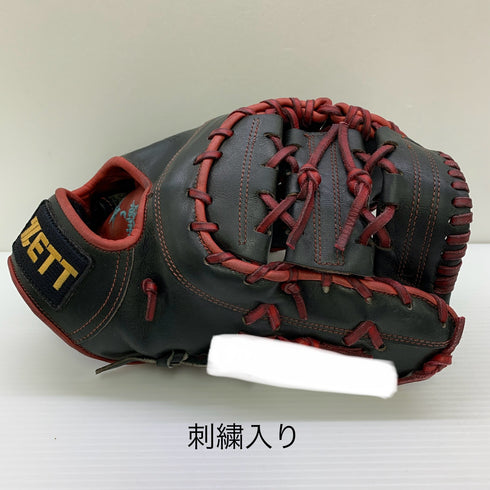 ゼット ZETT プロステイタス PROSTATUS BRFPRO 軟式 大人 一般 ファーストミット 一塁手 グローブ グラブ 右投げ オーダー 中古品 野球 1188
