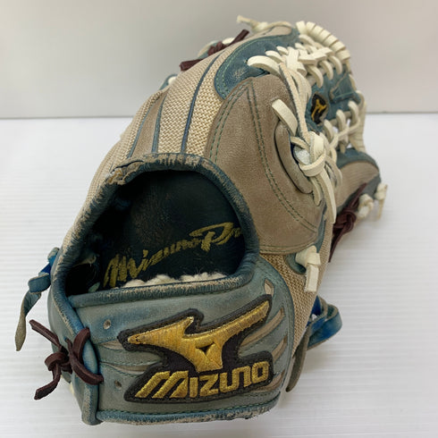 ミズノ MIZUNO ミズノプロ 軟式 大人 一般 外野手用 グローブ グラブ 右投げ オーダー 中古品 野球 7953
