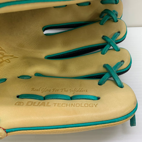 ウィルソン Wilson ウィルソンスタッフ Wilson Staff 軟式 大人 一般 内野手用 グローブ グラブ 右投げ オーダー 中古品 野球 9647