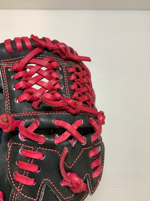 中古品 久保田スラッガー KUBOTA SLUGGER オーダー 硬式 内野手用グローブ 刺繡有り 左投げ 3633