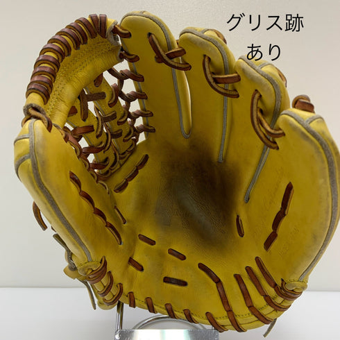 ハイゴールド HI-GOLD WKG-3006 硬式 大人 一般 内野手用 グローブ グラブ 右投げ 中古品 野球 8641