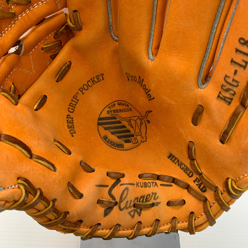 久保田スラッガー KUBOTA SLUGGER KSG-L18 硬式 大人 一般 内野手用 グローブ グラブ 右投げ 中古品 野球 1502