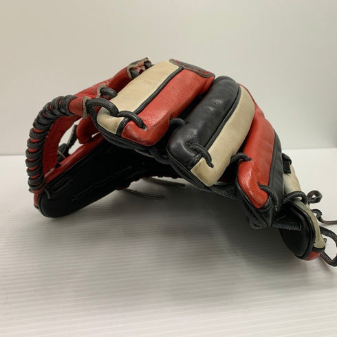 中古品 ゼット ZETT プロステイタス 軟式 内野手用オーダーグローブ 源田型 刺繍入り 4024
