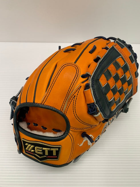 中古品 ゼット ZETT プロステイタス オーダー 硬式 内野手用グローブ 刺繡有り 3647