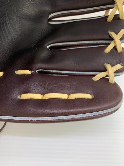 中古品 久保田スラッガー KUBOTA SLUGGER 硬式 内野手用グローブ KSG-T51 5578